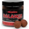 Mikbaits Vyvážené Boilie Balance Chilli Chips Chilli Jahoda 250 ml - 20 mm