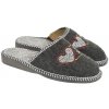 Dámske papuče SEGRA sivé