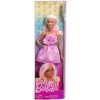 Mattel Barbie modelka růžové šaty s ružou