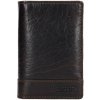Lagen Kožená dokladovka V-60/T tmavo hnedá