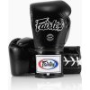 Šnurovacie boxerské rukavice Fairtex BGL6 black Šnurovacie boxerské rukavice Fairtex BGL6 black