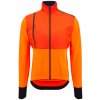 SANTINI Cyklistická zateplená bunda - VEGA ABSOLUTE - oranžová SANTINI Cyklistická zateplená bunda - VEGA ABSOLUTE - oranžová