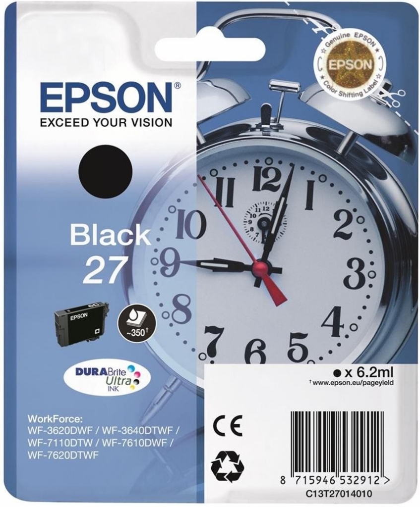 Epson 27 Black - originálny