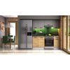 Kuchynská linka LUIZA 180x120 - Grafit + dub artisan Kuchynská linka LUIZA 180x120 - Grafit + dub artisan