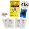 GREEN FORCE 52010-4 Lapač na myši a hlodavce, lepová, 17,5x13,5cm, 4ks GREEN FORCE 52010-4 Lapač na myši a hlodavce, lepová, 17,5x13,5cm, 4ks