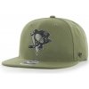 47 Brand NHL Pittsburgh Penguins Ballpark Camo '47 CAPTAIN H-BCAMO15WBP-SW Zelená