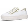 Rieker dámske štýlové tenisky - biele - 40 Rieker dámske štýlové tenisky - biele - 40
