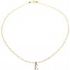 Luxusný minimalistický Glosery náhrdelník s iniciálou od A-Z, krištále 3-4mm Dĺžka: 50 cm, Písmenko: zlaté (uveďte do poznámky), Krištále: zlaté / 4mm Luxusný minimalistický Glosery náhrdelník s iniciálou od A-Z, krištále 3-4mm Dĺžka: 50 cm, Písmenko: zlaté (uveďte do poznámky), Krištále: zlaté / 4mm