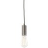 DS-M-038 SHINY BLACK ITALUX Moderna moderné závesné svietidlo - objímka 1X60W E27 IP20 DS-M-038 SHINY BLACK ITALUX Moderna moderné závesné svietidlo - objímka 1X60W E27 IP20