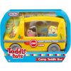 Little Tikes žltý školský autobus s figúrkami Camp Toddle Tots kemping Little Tikes žltý školský autobus s figúrkami Camp Toddle Tots kemping