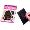 JOKO Škrabací/Vyškrabovací notes duhový + drevený stylus, ružový JOKO Škrabací/Vyškrabovací notes duhový + drevený stylus, ružový
