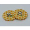 Viečka na med 82 10ks vzor Včela kreslená Viečka na med 82 10ks vzor Včela kreslená