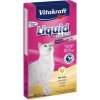 Vitakraft Cat Liquid-snack s kuraťom a taurín 6 x 15 g