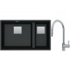 Súprava granitový drez Franke Kanon 125.0528.636, kuchynská batéria Franke Eos 115.0590.045 Súprava granitový drez Franke Kanon 125.0528.636, kuchynská batéria Franke Eos 115.0590.045