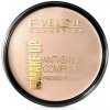 Eveline Cosmetics, Art Make-Up Anti-Shine Complex Pressed Powder Matujúci minerálny púder s hodvábom 33 Golden Sand 14 g