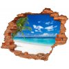 Fototapeta diera na stenu Tropické pláže 90x70 cm