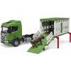 Bruder Prepravník zvierat Scania s figúrkou kravy 3548 Bruder Prepravník zvierat Scania s figúrkou kravy 3548