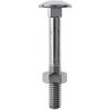 Profi Depot Skrutka s plochou hlavou a maticou DIN 603, guľatá hlava, M8 × 60 mm, oceľ, 50 ks, 4024506268289 Profi Depot Skrutka s plochou hlavou a maticou DIN 603, guľatá hlava, M8 × 60 mm, oceľ, 50 ks, 4024506268289