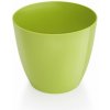 Plastkon Ella Lesk dekoračný kvetináč hr. zelená 7 cm Plastkon Ella Lesk dekoračný kvetináč hr. zelená 7 cm