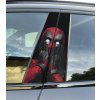 Samolepka na stĺpik auta Deadpool Fólia Premium ZADARMO Samolepka na stĺpik auta Deadpool Fólia Premium ZADARMO