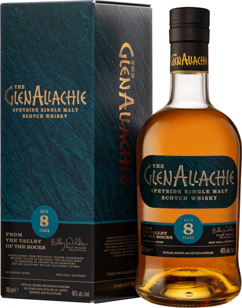 The GlenAllachie Speyside Single Malt 8y 46% 0,7 l (kazeta)