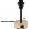 | Brilagi - Stolná lampa s USB portom TABLON 1xE27/25W/230V dub/čierna | BRI596 | Brilagi - Stolná lampa s USB portom TABLON 1xE27/25W/230V dub/čierna | BRI596