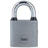 Yale Zámok Y111S/50/125/1, visiaci, železný, strieborný, 50 mm, 3 kľúče Yale Zámok Y111S/50/125/1, visiaci, železný, strieborný, 50 mm, 3 kľúče