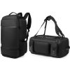 Ozuko Outdoor turistický batoh vs cestovná taška USB Hombre Čierny 52 l Ozuko Outdoor turistický batoh vs cestovná taška USB Hombre Čierny 52 l
