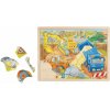 Puzzle Goki Drevené puzzle Na stavbe 56 dielikov (57693) Puzzle Goki Drevené puzzle Na stavbe 56 dielikov (57693)