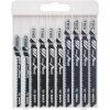 Bosch 2607010629 Súprava pílových plátkov pre priamočiare píly Basic for Wood 10 ks Bosch 2607010629 Súprava pílových plátkov pre priamočiare píly Basic for Wood 10 ks