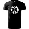 Rescue logo samostatné guľaté - Klasické pánske tričko vyššej gramáže - 3XL ( Čierna ) Rescue logo samostatné guľaté - Klasické pánske tričko vyššej gramáže - 3XL ( Čierna )