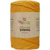 ReTwisst Macrame String 5 mm 25 slunečnicová ReTwisst Macrame String 5 mm 25 slunečnicová