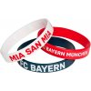 Fan-shop 3pack Náramok BAYERN MNICHOV gumový Fan-shop 3pack Náramok BAYERN MNICHOV gumový
