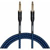Cascha Professional Line Guitar Cable Tweed Blue 6 m Rovný - Rovný Nástrojový kábel Cascha Professional Line Guitar Cable Tweed Blue 6 m Rovný - Rovný Nástrojový kábel