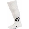 Pančuchy bavlnené svetlo sivé - Panda, veľ. 68/74 Pančuchy bavlnené svetlo sivé - Panda, veľ. 68/74