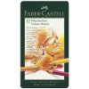 Faber Castell sada pasteliek Polychromos v plechovej škatuľke 12ks 1 sada