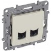 Legrand 764674 NILOÉ ZÁSUVKA 2XRJ45 CAT.6 UTP BÉŽOVÁ + predĺžená záruka na 3 roky Legrand 764674 NILOÉ ZÁSUVKA 2XRJ45 CAT.6 UTP BÉŽOVÁ + predĺžená záruka na 3 roky