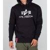 Alpha Industries Basic Hoody pánska mikina black Alpha Industries Basic Hoody pánska mikina black