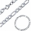Silvego Pánska súprava šperkov z chirurgickej ocele Figaro 6,5 mm KMMS35579 Silvego Pánska súprava šperkov z chirurgickej ocele Figaro 6,5 mm KMMS35579