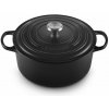 Le Creuset Kastról SIGNATURE 28 cm, 6,7 l, SATIN BLACK, liatina