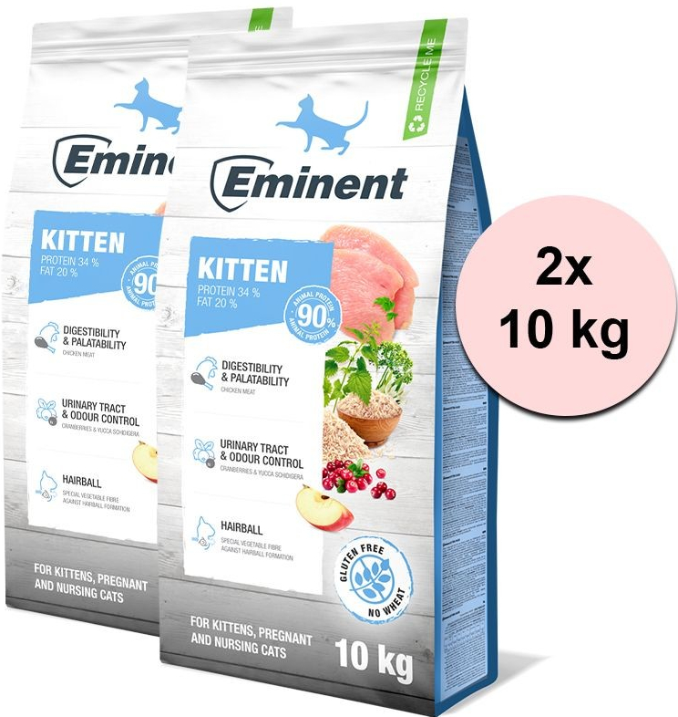 Eminent Kitten High Premium 2 x 10 kg