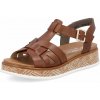 Rieker dámske sandále W0853-24 hnedá