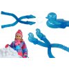 Lean Toys Kliešte na výrobu snehových gúľ – modrý vtáčik Lean Toys Kliešte na výrobu snehových gúľ – modrý vtáčik