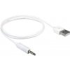 DeLock 83182 USB-A samec gt; Stereo jack 3.5 mm samec 4 pin / IPod Shuffle, 1m