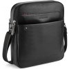 Pánska príručná taška Roncato Alaska crossbody 2 comp. /Čierna