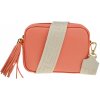 NovaKabelka.sk Bala Salmone s prídavným popruhom VI kožená talianska crossbody kabelka ružová NovaKabelka.sk Bala Salmone s prídavným popruhom VI kožená talianska crossbody kabelka ružová