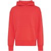 Mikina s kapucňou Iqoniq Yoho relaxed fit z recykl. bavlny, červená, L Mikina s kapucňou Iqoniq Yoho relaxed fit z recykl. bavlny, červená, L