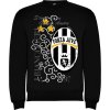Superfutbal Pánska mikina Juve retro, čierna Veľkosť: XXL Superfutbal Pánska mikina Juve retro, čierna Veľkosť: XXL