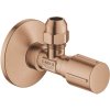 GROHE Universal rohový ventil, G 1/2 x G 3/8 (výtok), kartáčovaný Warm Sunset, 22037DL0 GROHE Universal rohový ventil, G 1/2 x G 3/8 (výtok), kartáčovaný Warm Sunset, 22037DL0
