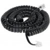 Cabletech TEL0032A-7.5 Telefónny 6P4C - 6P4C, 7,5m, černý Cabletech TEL0032A-7.5 Telefónny 6P4C - 6P4C, 7,5m, černý